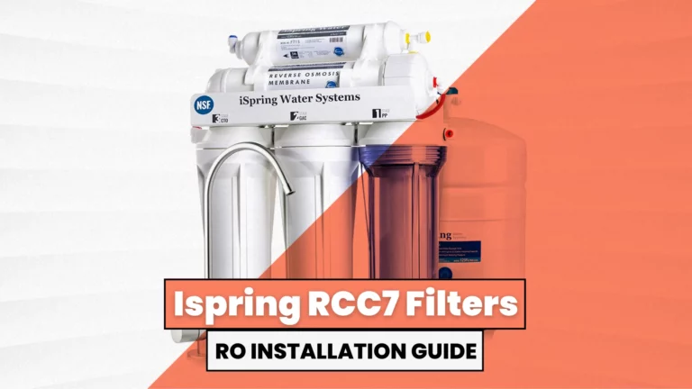 Ispring RCC7 Filters: RO Installation Guide