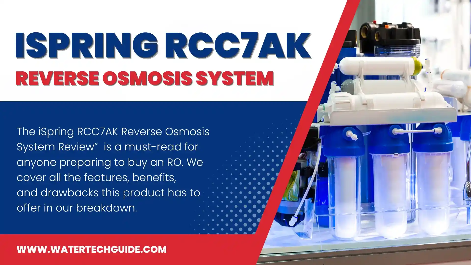 iSpring RCC7AK Reverse Osmosis System