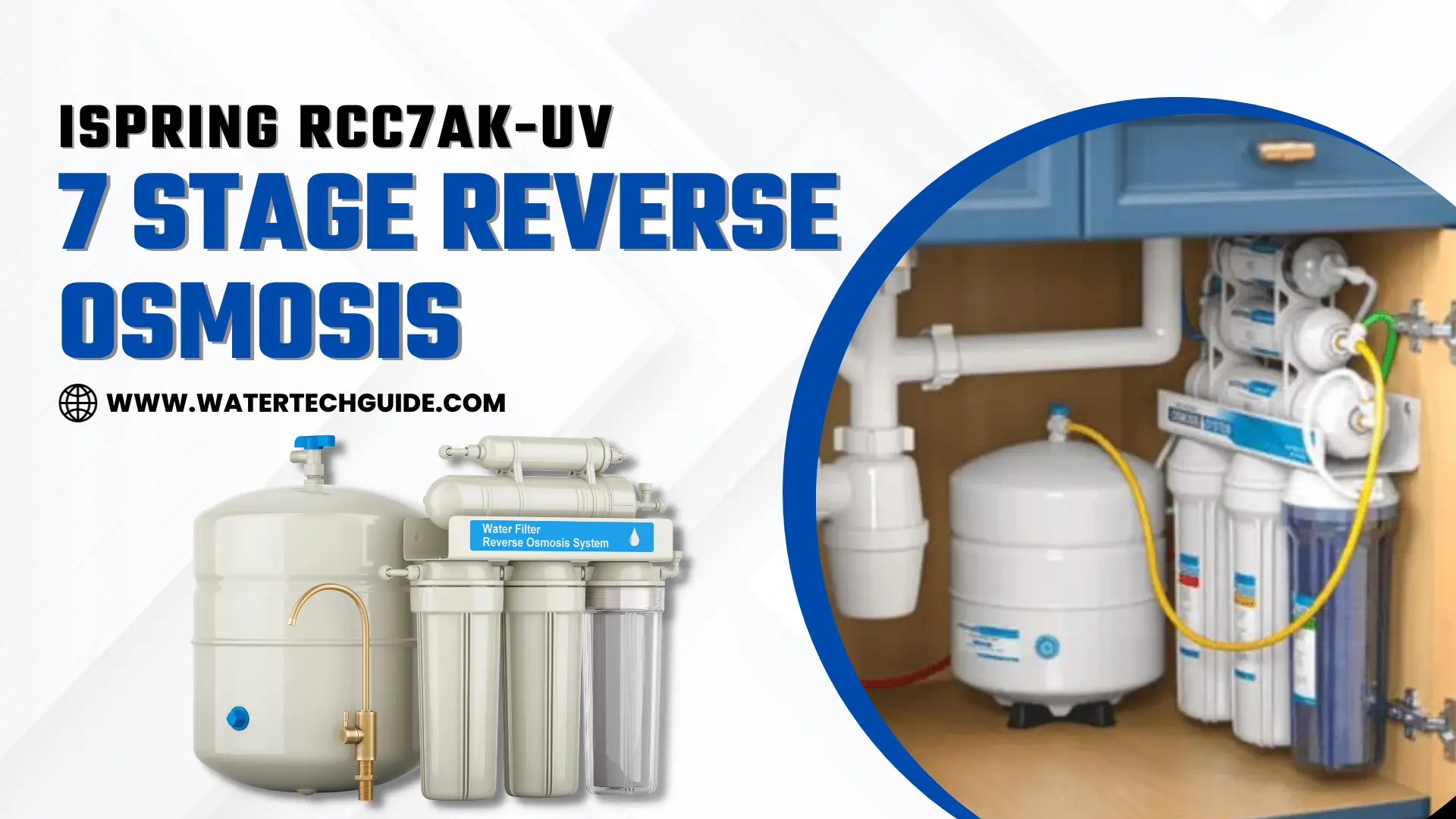 iSpring RCC7AK-UV 7 Stage Reverse Osmosis