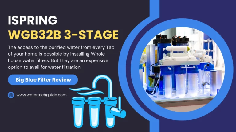 iSpring WGB32B 3-Stage Big Blue Filter Review
