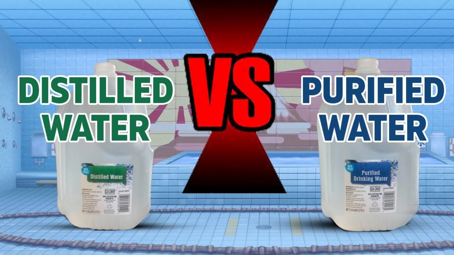 Which One Is Better? Purified Water or Distilled