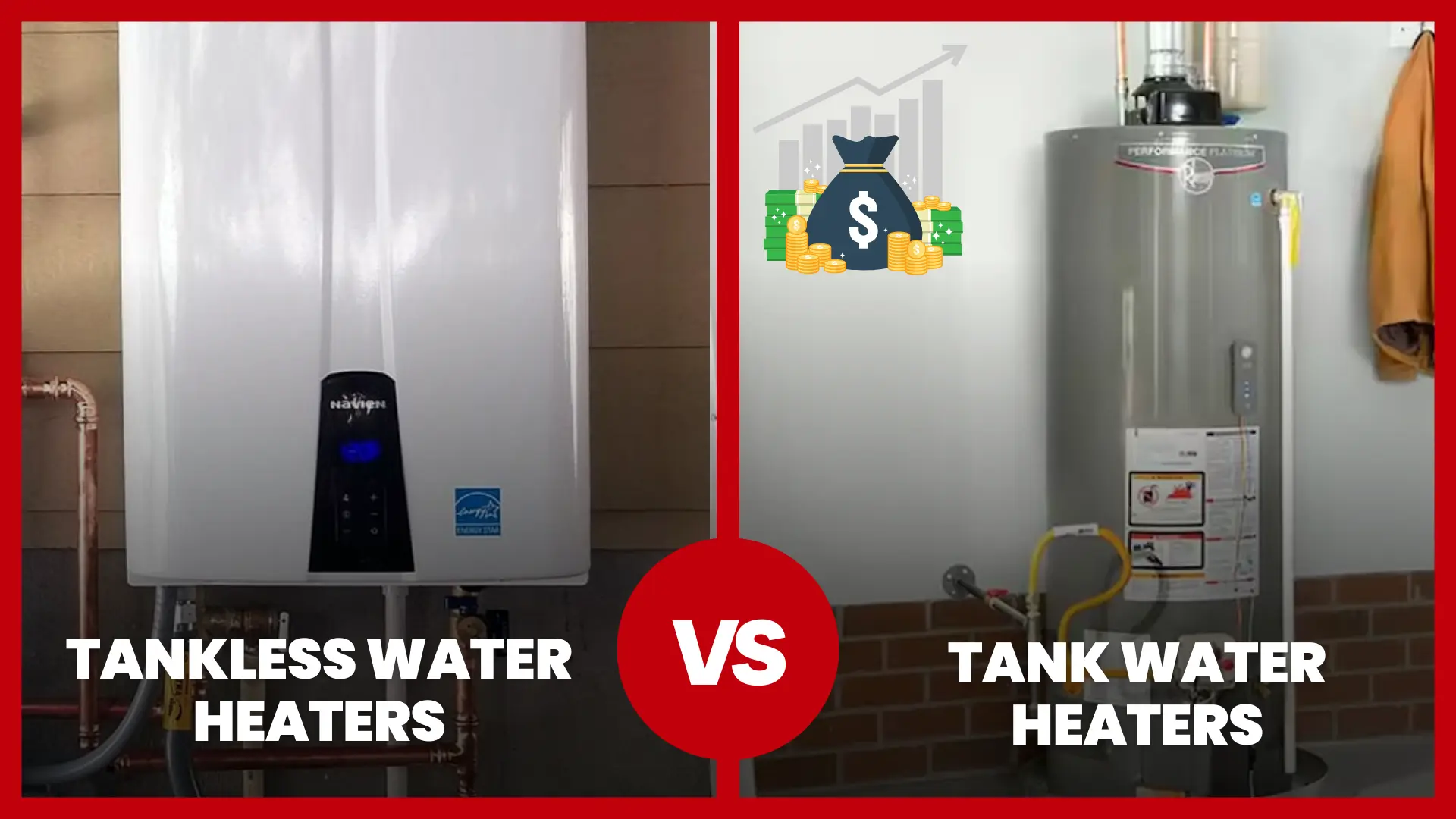 Tankless Water Heaters vs Tank