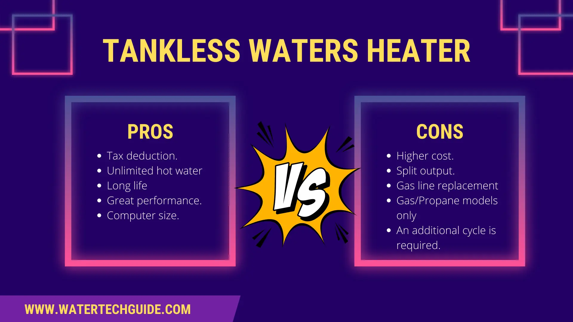 Tankless Waters Heater