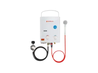 Camplux 5L 1.32 GPM Outdoor Portable Tankless Water Heater