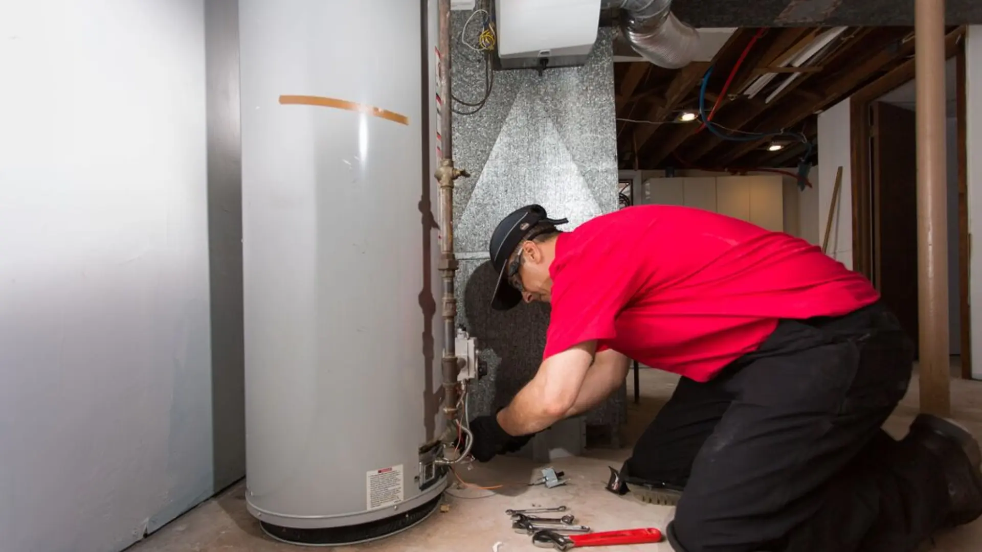 Install your water heater