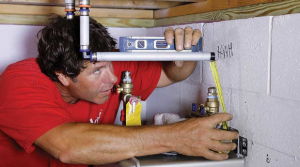 Installation of a new water heater