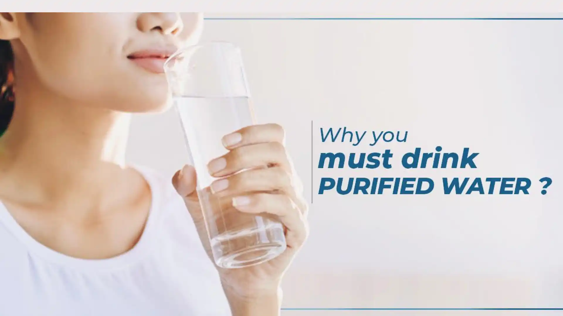 What are the Reasons to Purify Drinking Water?