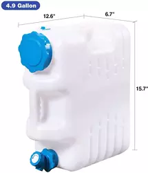 plastic water container