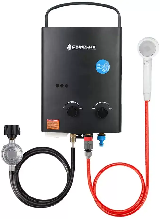 Camplux 1.32 GPM Portable Water Heater Tankless Water