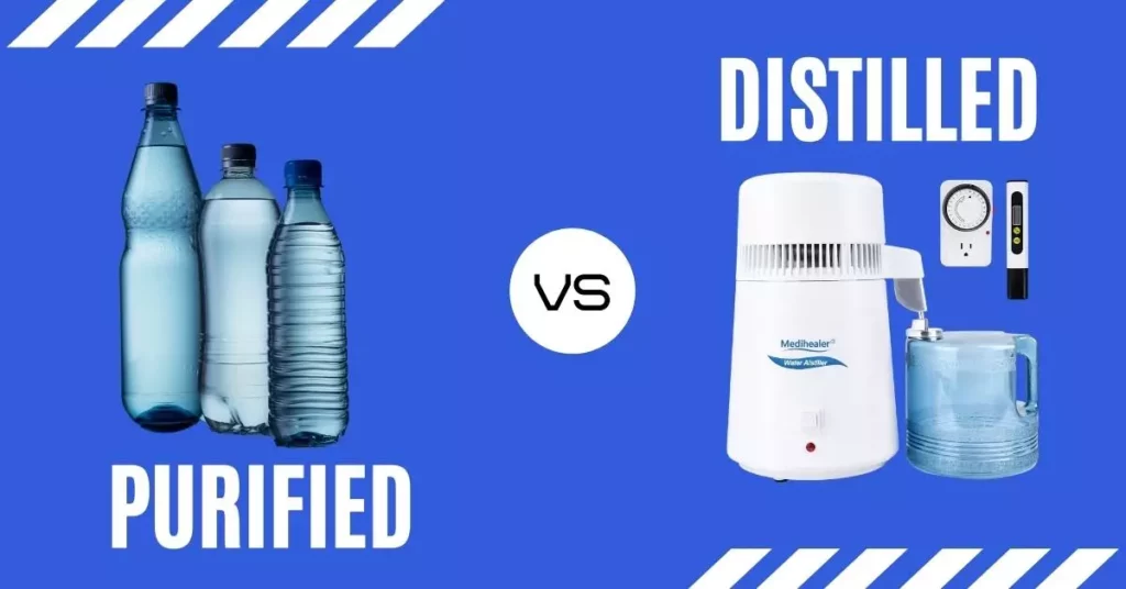 Purified Vs Distilled Water 