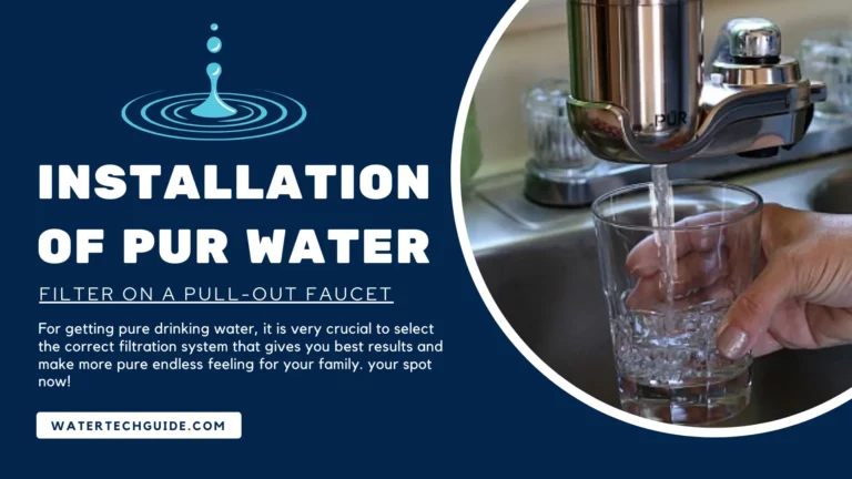 Installation of Pur Water Filter on a Pull-Out Faucet