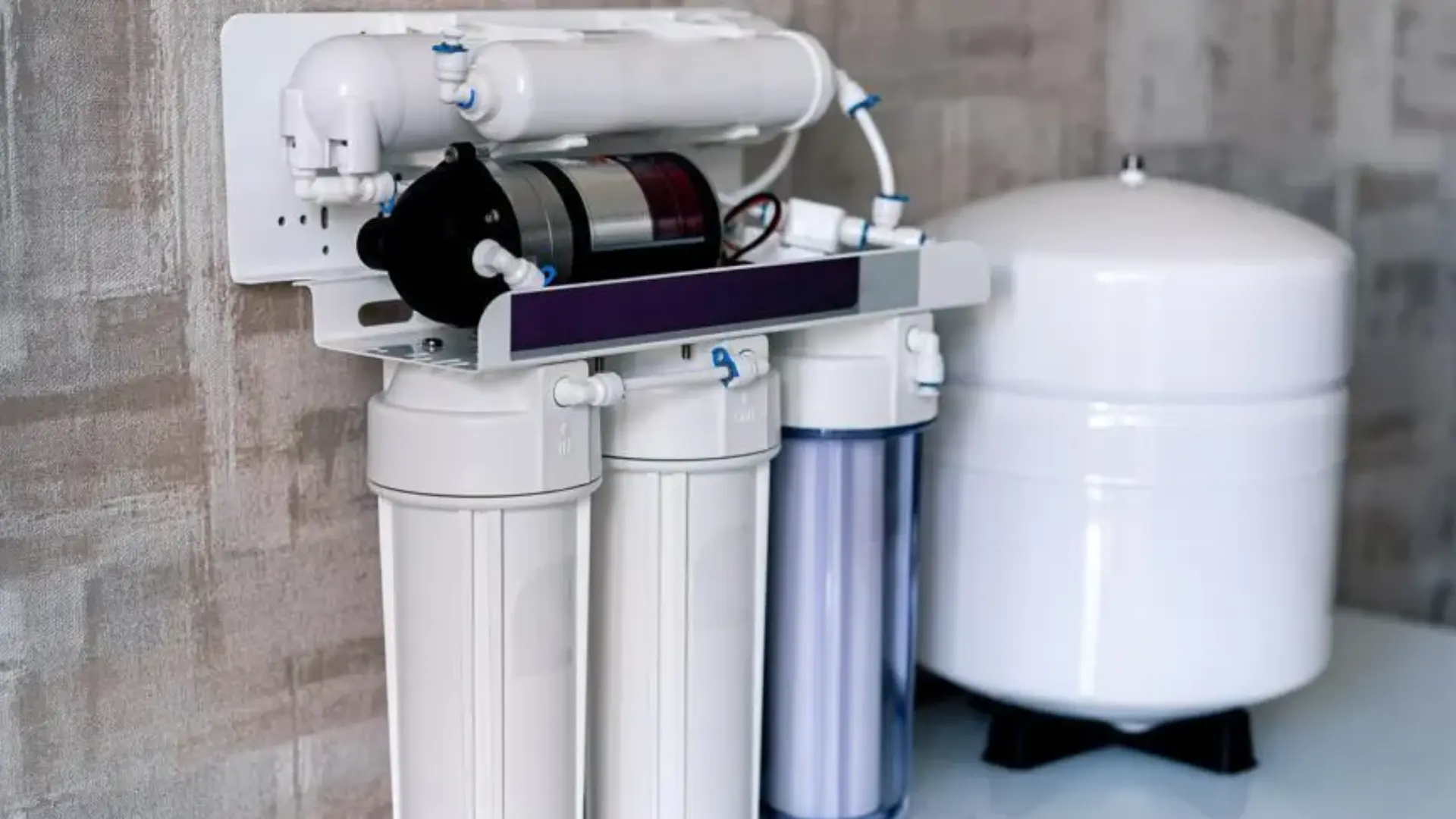 A Whole House Water Filter Based on Water Quality and Usage