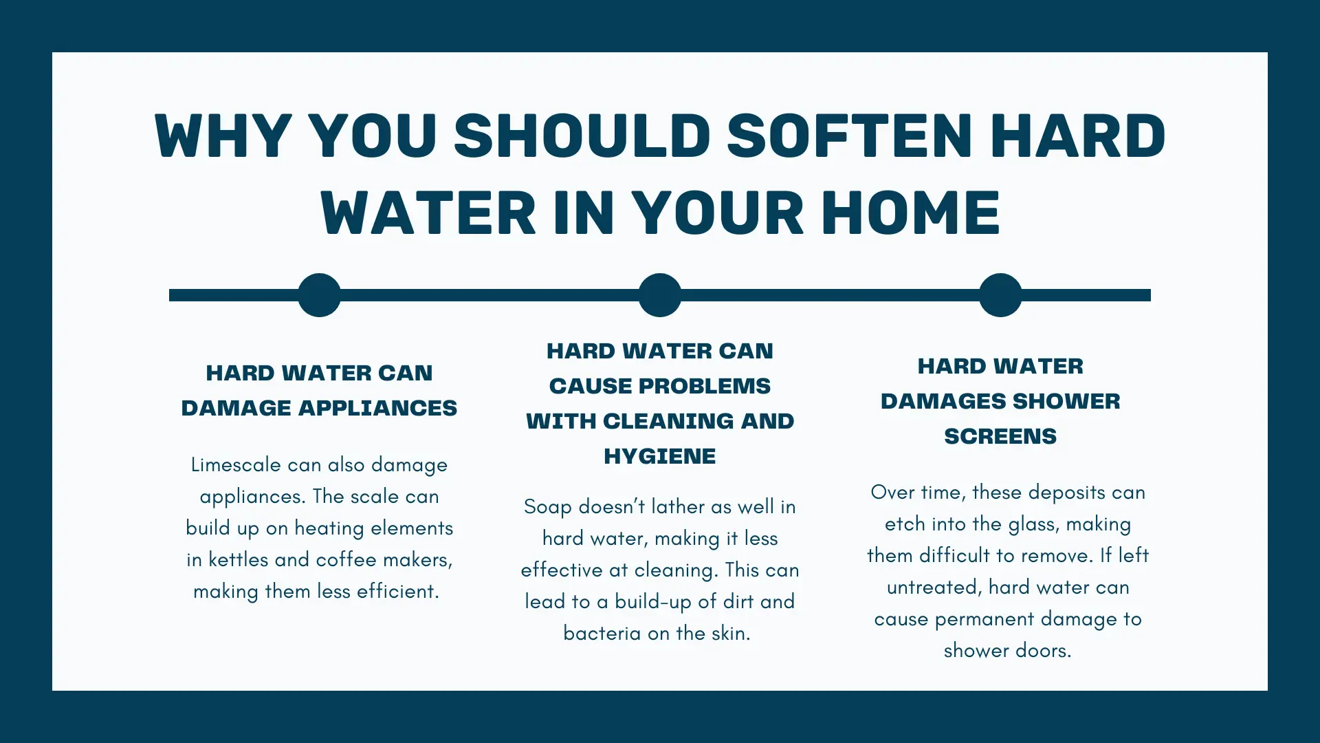 Why you should soften hard water in your home
