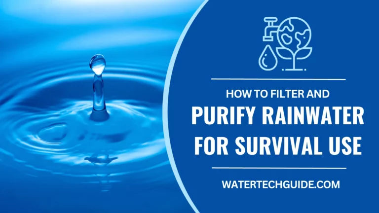 How to Filter and Purify Rainwater for Survival Use