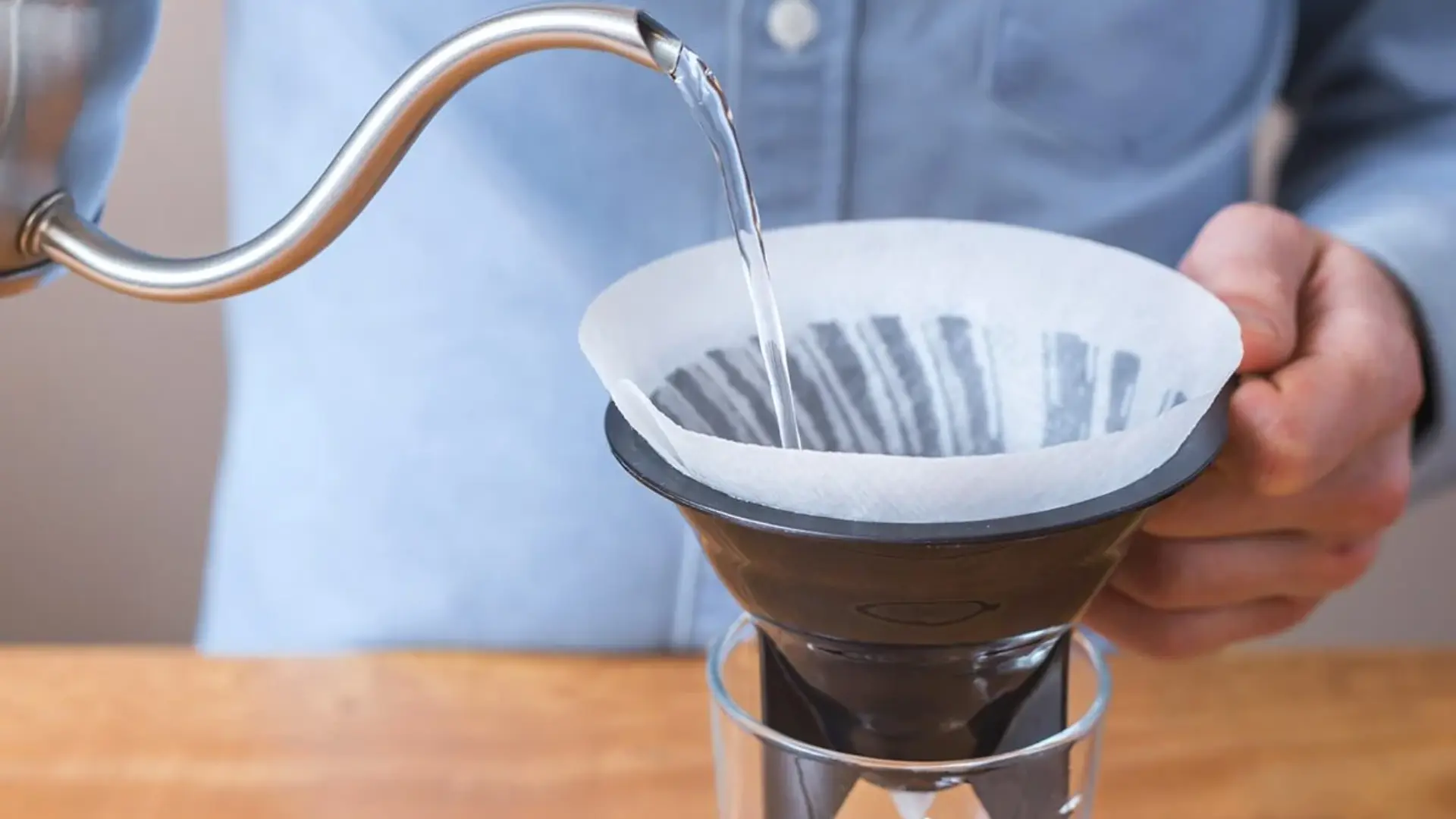 Method to Filter Water Using a Coffee Filter